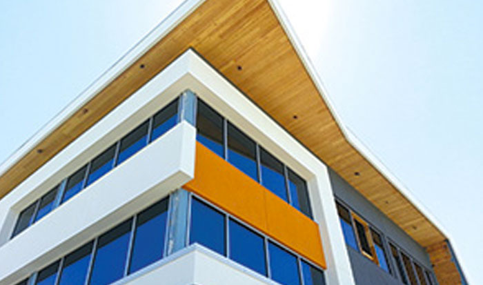 Scenic Setting for Cross Laminated Timber Office